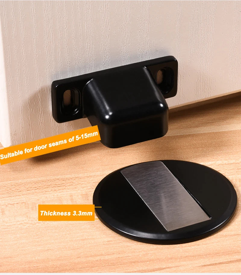 Batente Magnético de Porta sem Furos
