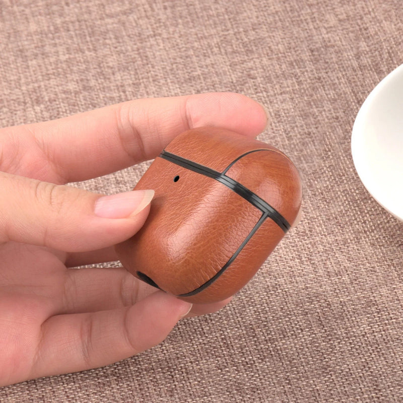 Case de Couro PU Para AirPods