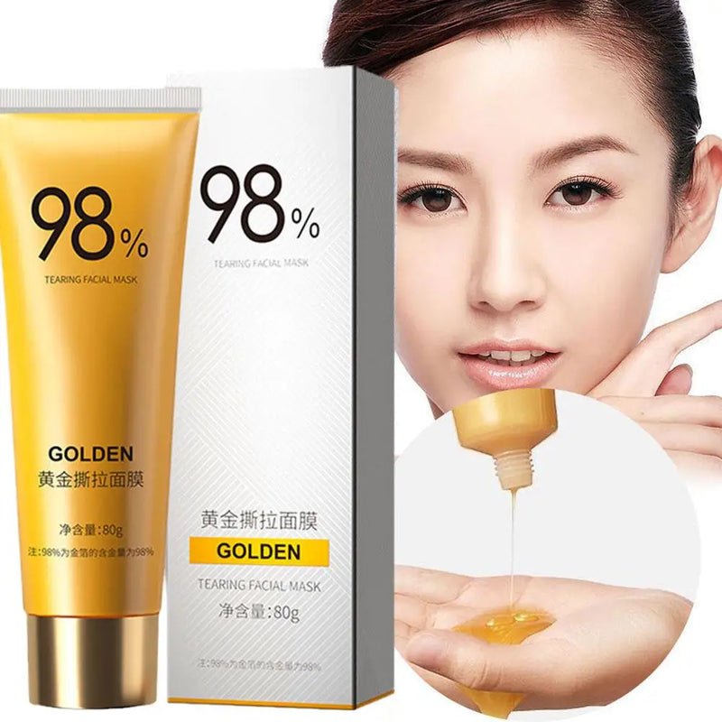 Máscara Facial Peel-Off Ouro