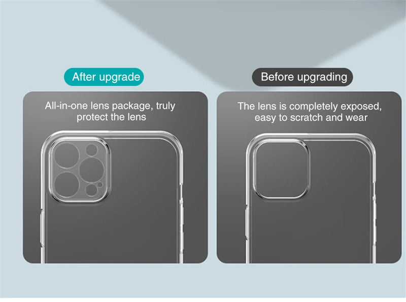 Capa Ultra Fina Transparente para iPhone