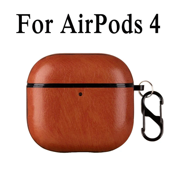 Case de Couro PU Para AirPods