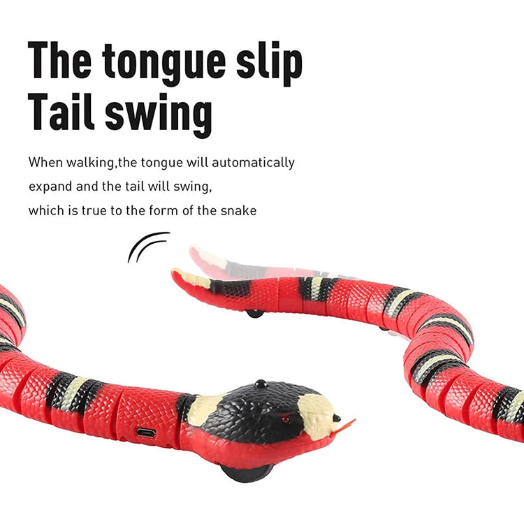 Brinquedo Cobra Elétrica USB para Gatos