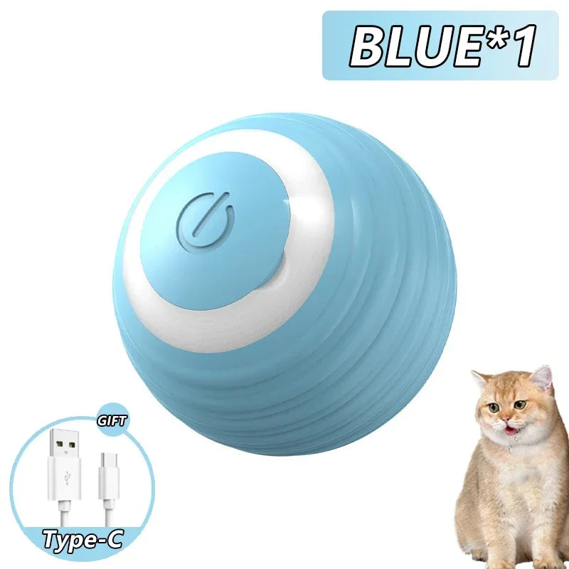 Brinquedo Interativo Bola USB para Gatos