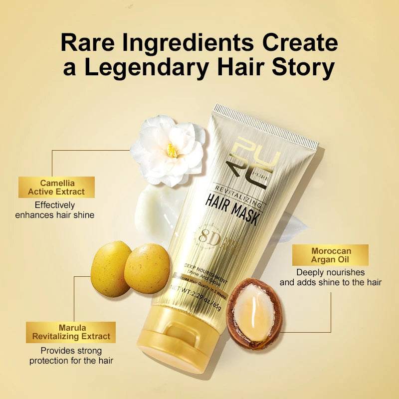 Máscara Capilar PURC Óleo de Argan – Hidratação Profunda