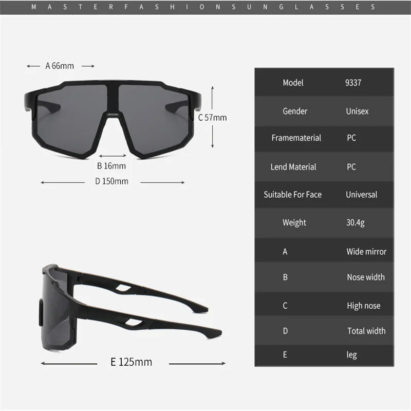 Óculos de Sol Polarizados para Esportes ao Ar Livre