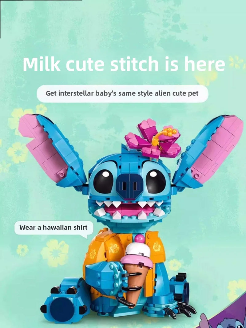 Blocos Stitch Puzzle de Montar