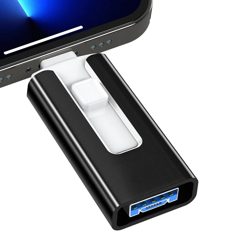 Pendrive USB 2TB para iPhone, iPad e Android