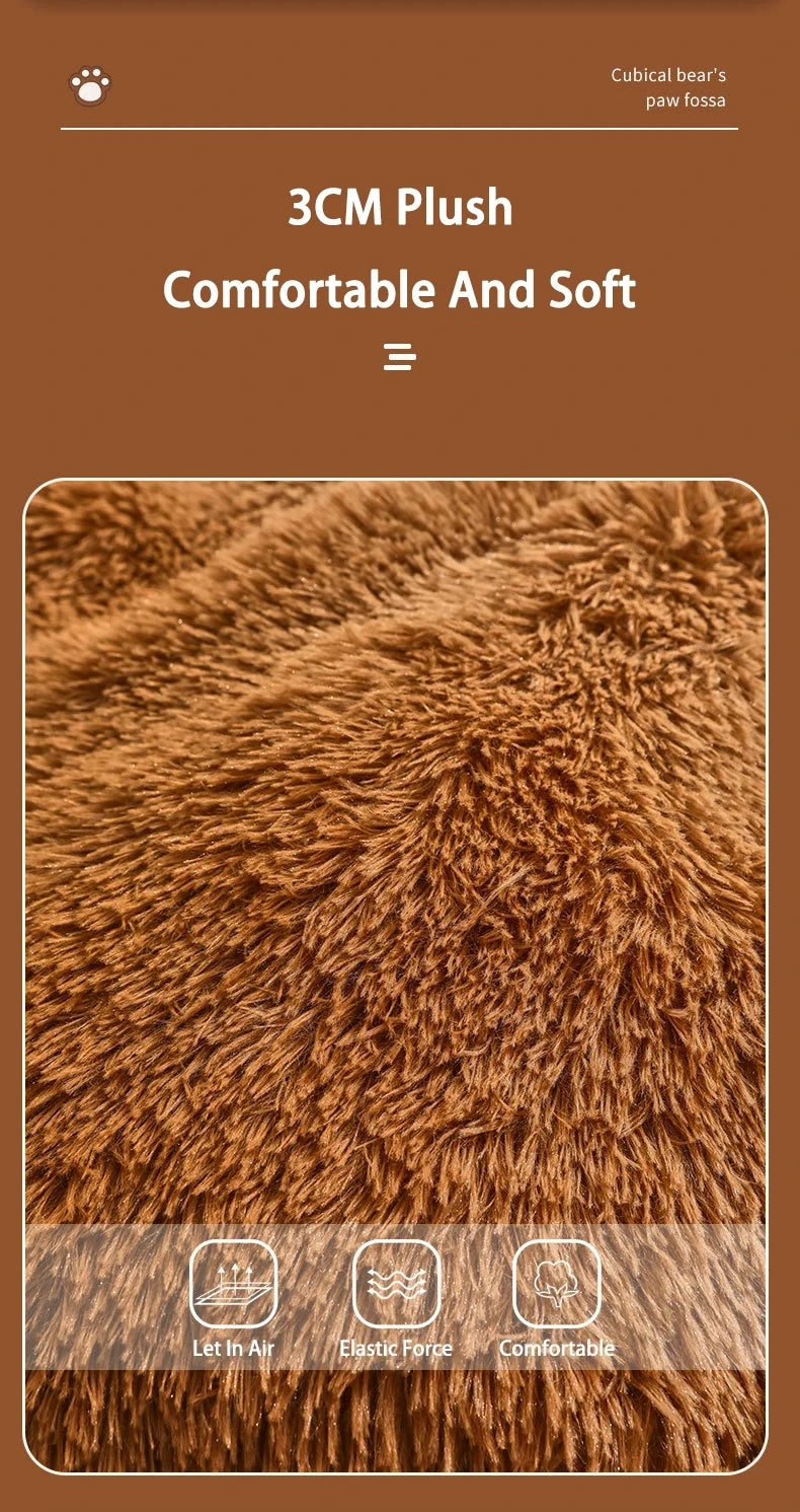 Cama Fluffy para Cães e Gatos