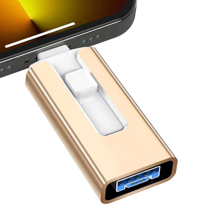 Pendrive USB 2TB para iPhone, iPad e Android