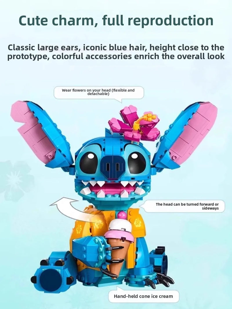 Blocos Stitch Puzzle de Montar