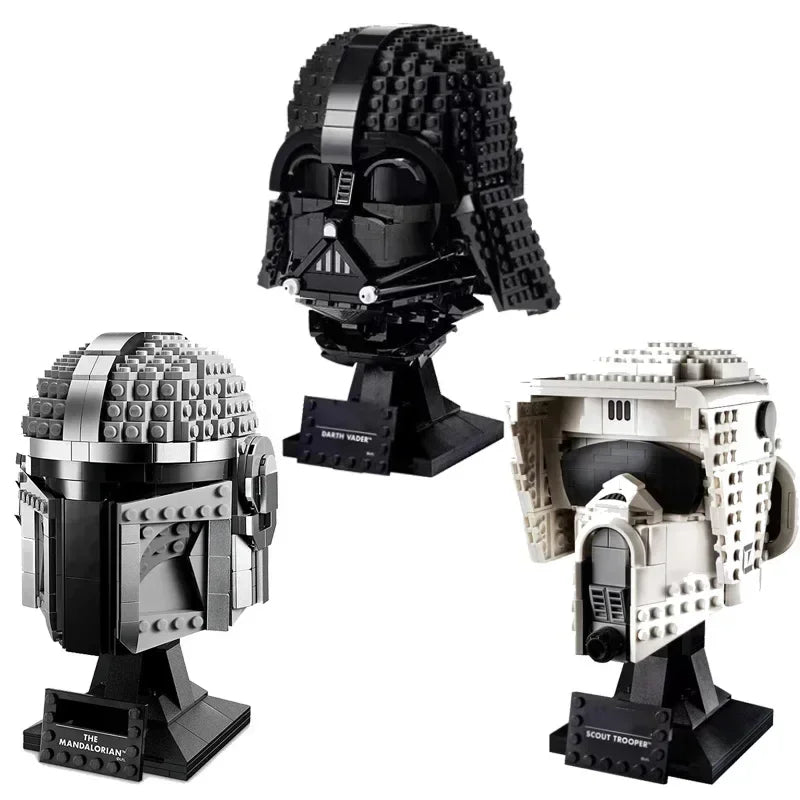 Brinquedo de Blocos de Montar Mandalorian e Star Wars