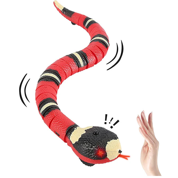 Brinquedo Cobra Elétrica USB para Gatos