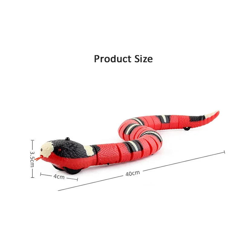 Brinquedo Cobra Elétrica USB para Gatos