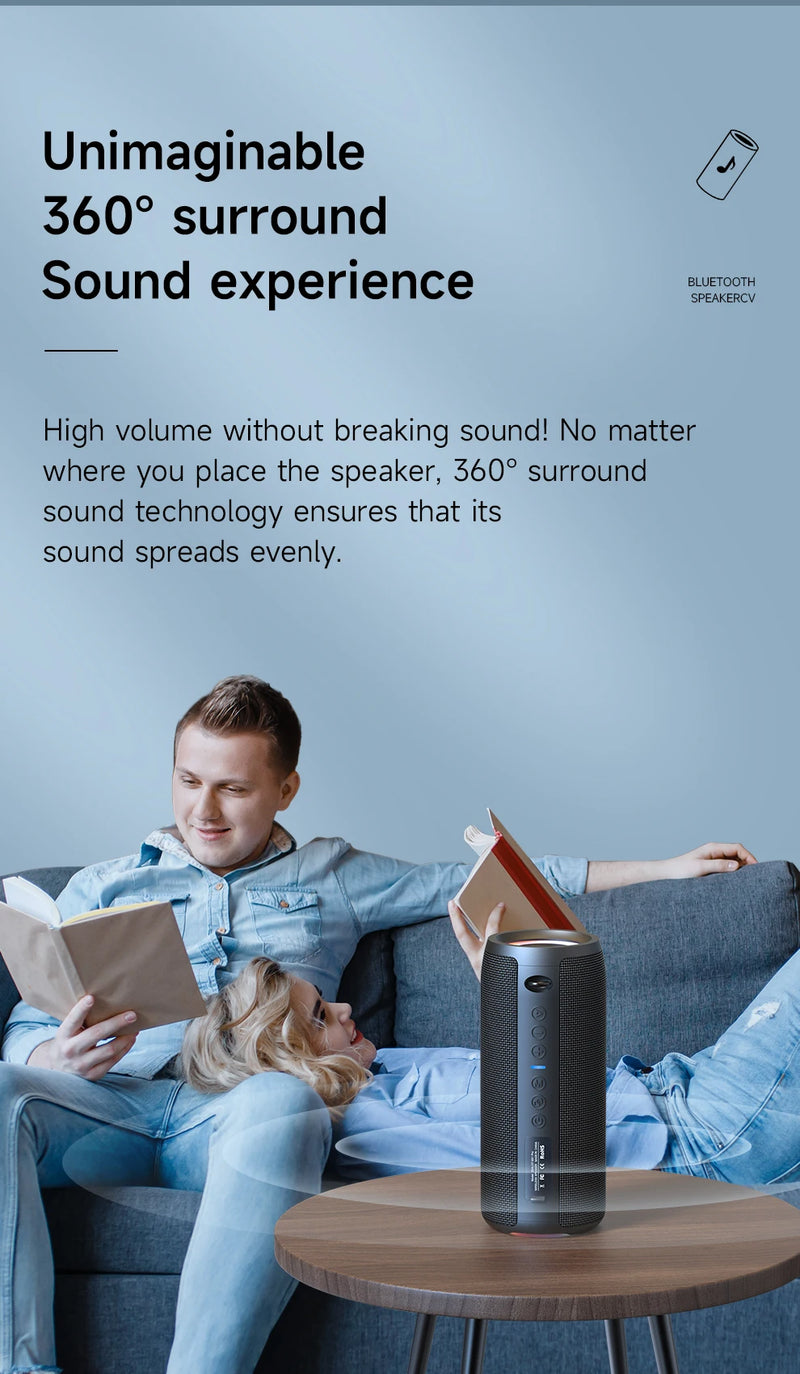 Caixa de Som Bluetooth ZEALOT-S51Pro 40W
