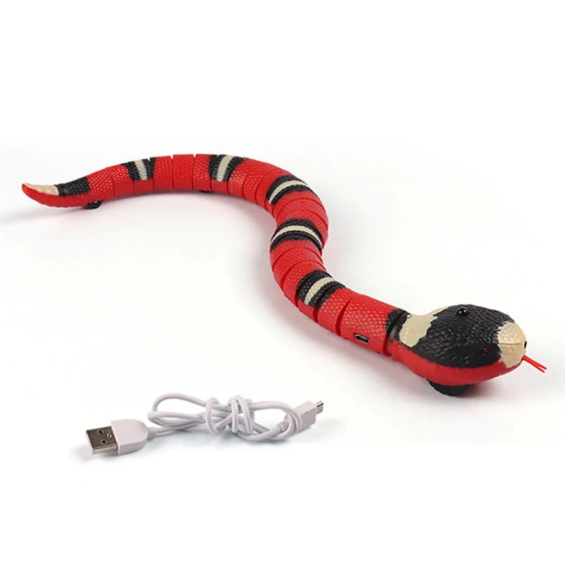Brinquedo Cobra Elétrica USB para Gatos