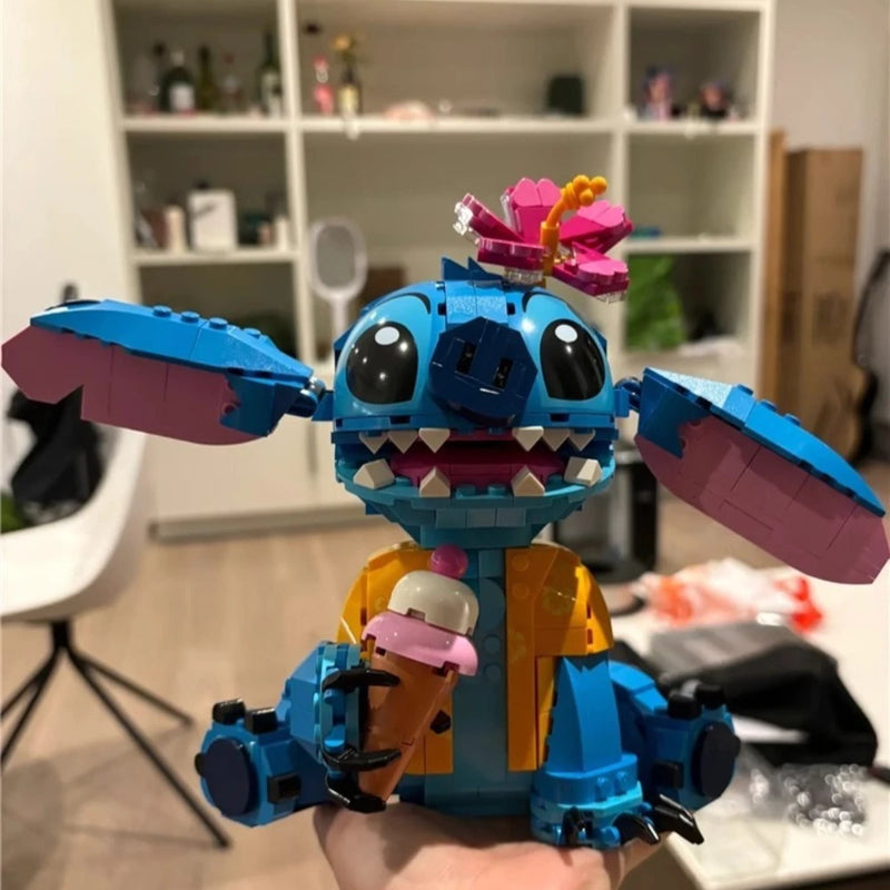 Blocos Stitch Puzzle de Montar