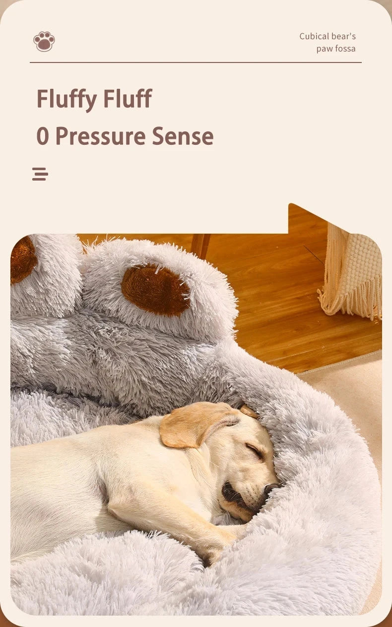 Cama Fluffy para Cães e Gatos