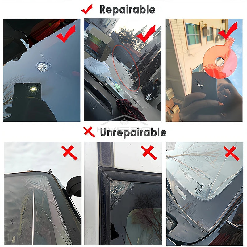 Kit Reparo Para-Brisa e Vidro