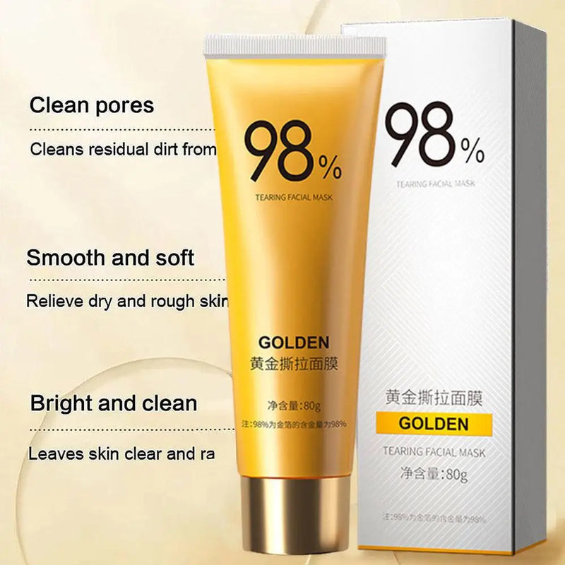 Máscara Facial Peel-Off Ouro