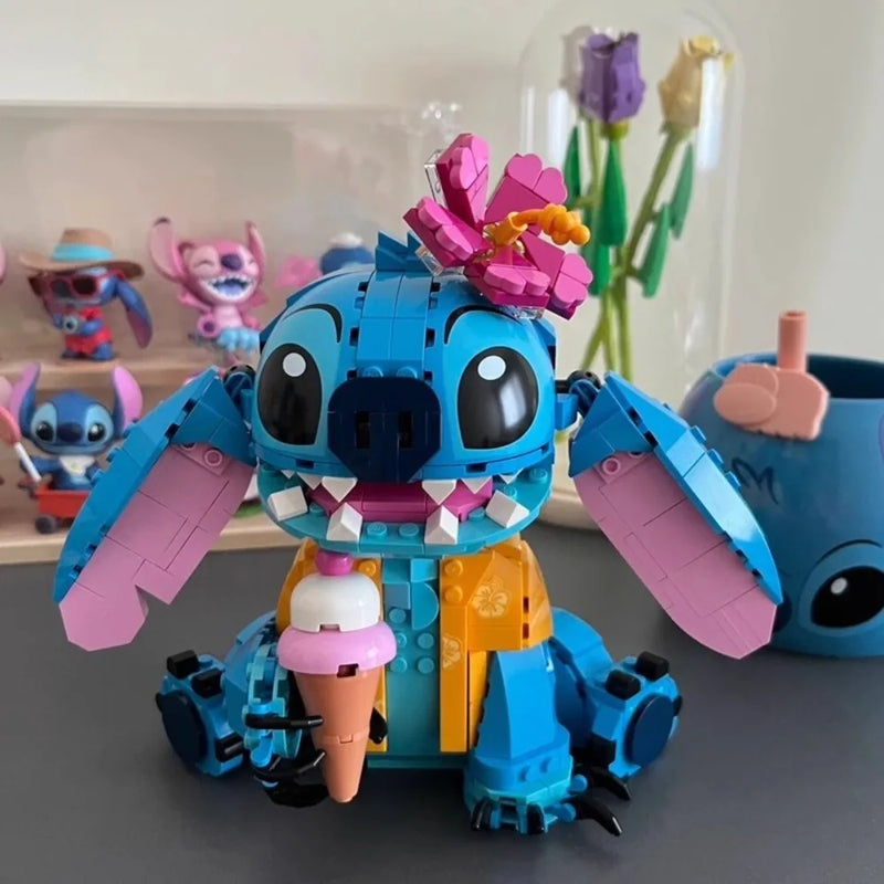 Blocos Stitch Puzzle de Montar
