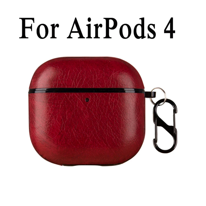 Case de Couro PU Para AirPods