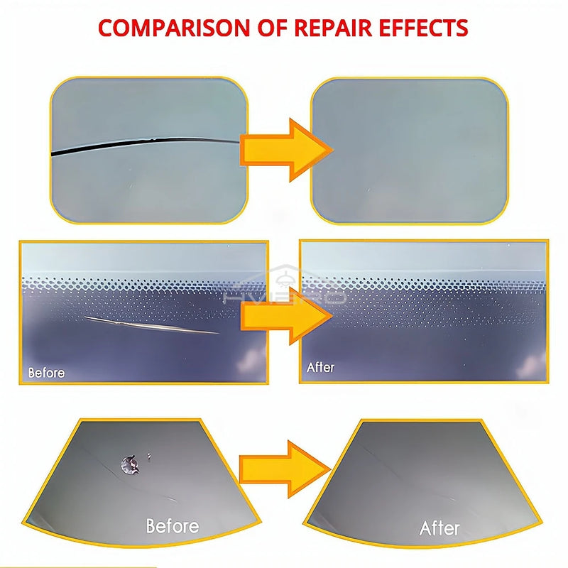 Kit Reparo Para-Brisa e Vidro