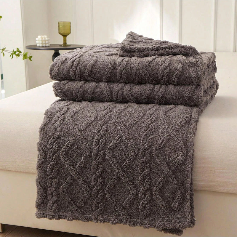Cobertor Coral Fleece Leve e Multiuso