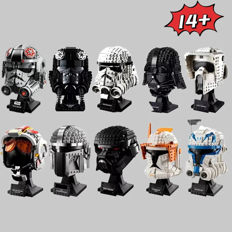 Brinquedo de Blocos de Montar Mandalorian e Star Wars