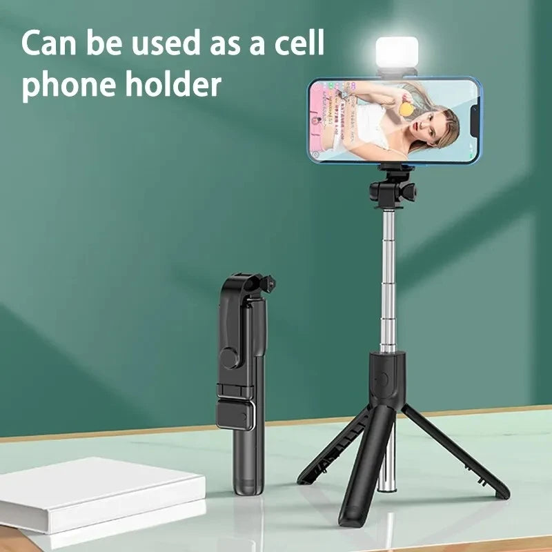 Bastão Selfie Tripé com Controle Bluetooth