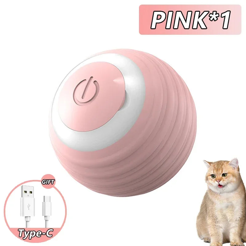 Brinquedo Interativo Bola USB para Gatos