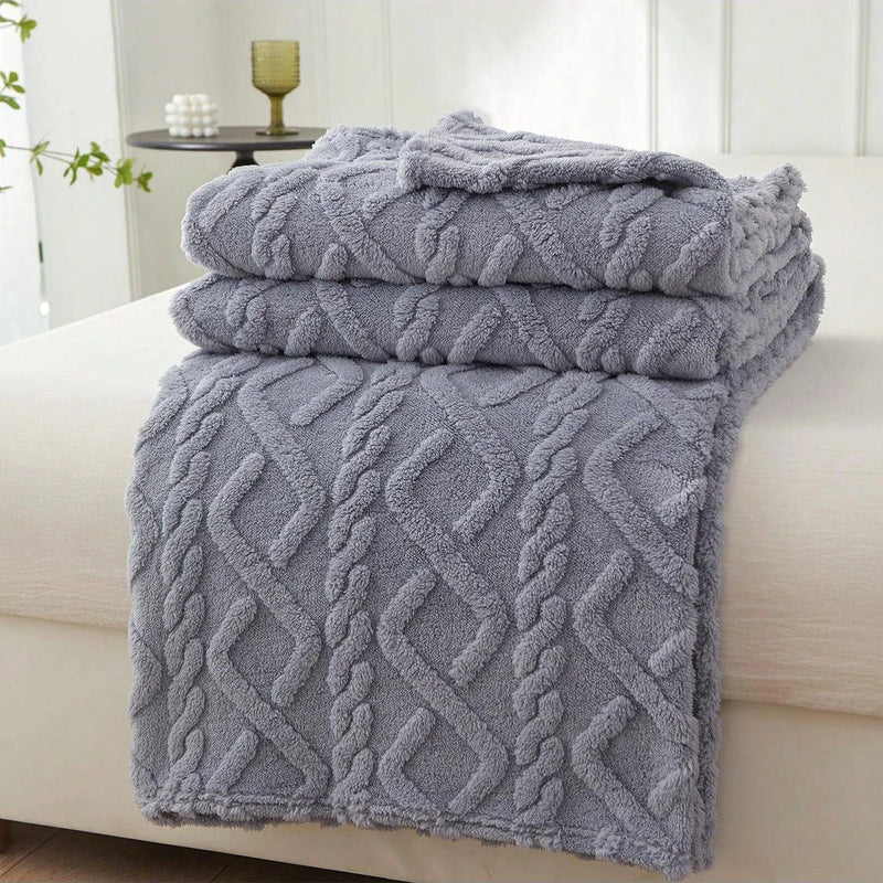 Cobertor Coral Fleece Leve e Multiuso