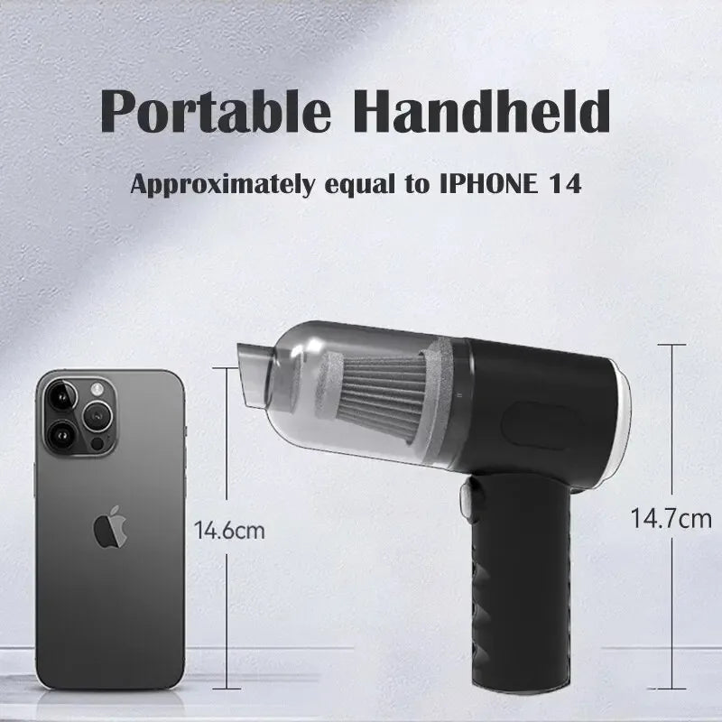 Aspirador Portátil Sem Fio 1200mAh