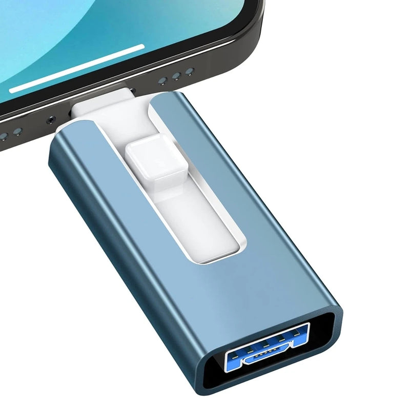 Pendrive USB 2TB para iPhone, iPad e Android