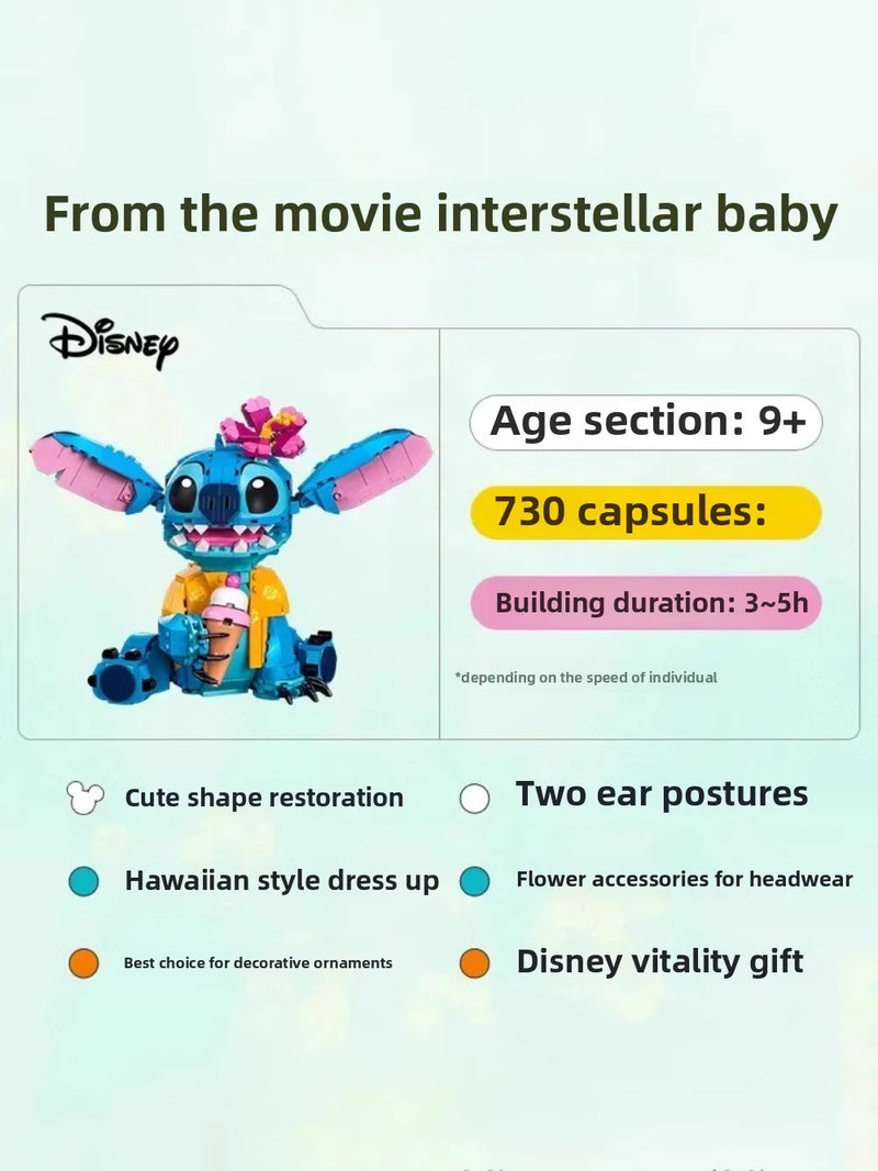 Blocos Stitch Puzzle de Montar