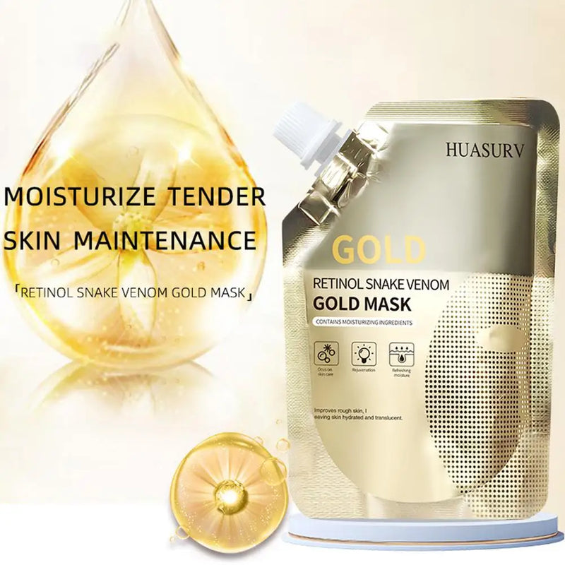 Máscara Facial Peel-Off Ouro