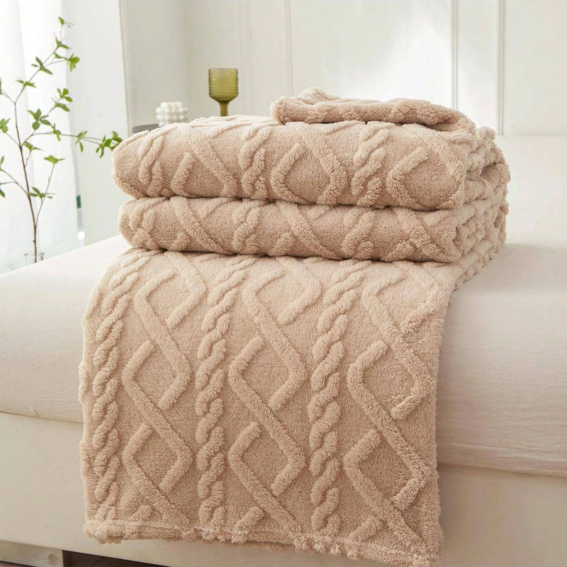 Cobertor Coral Fleece Leve e Multiuso