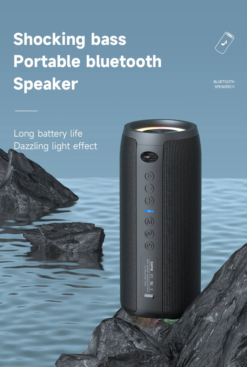 Caixa de Som Bluetooth ZEALOT-S51Pro 40W