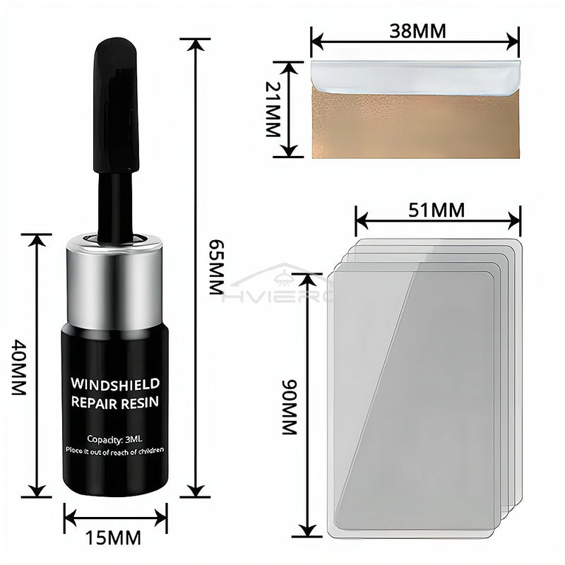 Kit Reparo Para-Brisa e Vidro