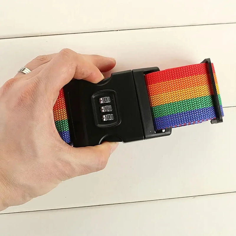 Cinto de Bagagem Ajustável com Elástico Resistente