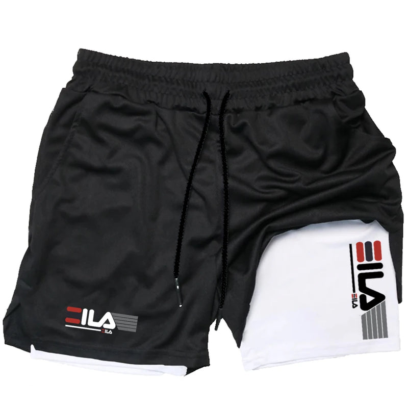 Shorts Masculino 2 em 1 Academia