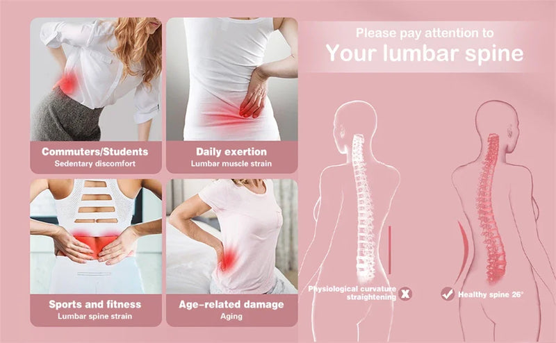 Almofada Ortopédica Massageadora – Alívio para Costas e Lombar