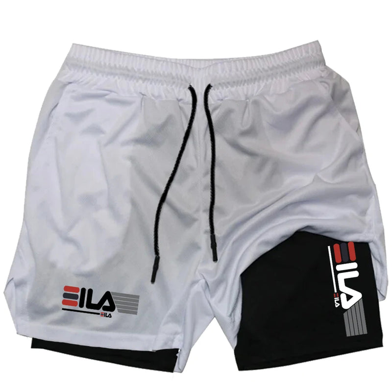 Shorts Masculino 2 em 1 Academia