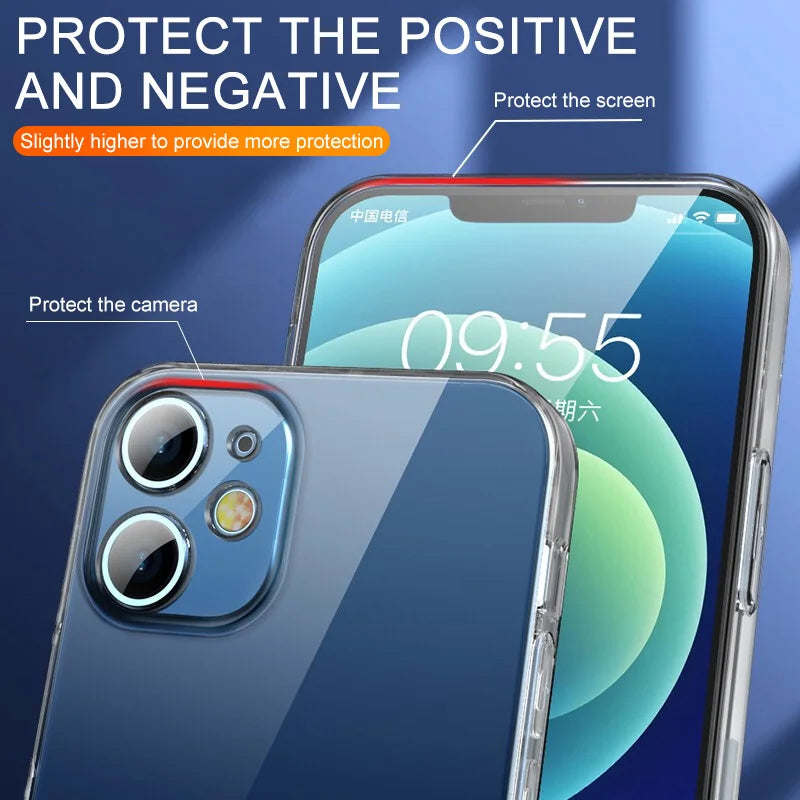 Capa Ultra Fina Transparente para iPhone
